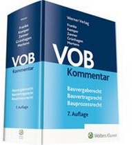 Abbildung von: VOB Kommentar - Werner