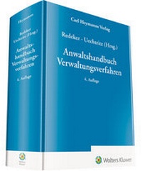 Abbildung von: Anwaltshandbuch Verwaltungsverfahren - Carl Heymanns Verlag