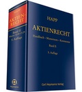 Cover: Aktienrecht - Band II - Carl Heymanns Verlag