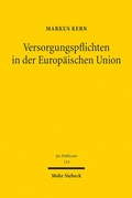 Abbildung von: Versorgungspflichten in der Europäischen Union - Mohr Siebeck