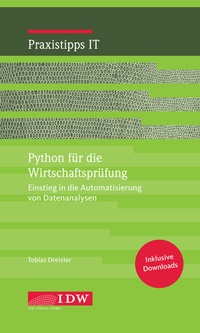 Enlarge image Cover: Python für die Wirtschaftsprüfung - IDW