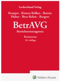 Abbildung von: BetrAVG - Luchterhand