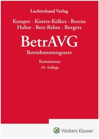 Abbildung von: BetrAVG  - Luchterhand