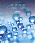 Cover: Contemporary Strategy Analysis - Wiley