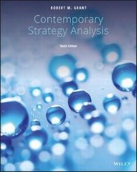 Enlarge image Cover: Contemporary Strategy Analysis - Wiley