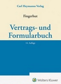 Abbildung von: Vertrags- und Formularbuch - Carl Heymanns Verlag