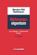 Cover: Wohnungseigentum - Otto Schmidt Verlag