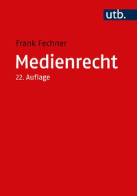Bild vergrößern Bild: Medienrecht - UTB