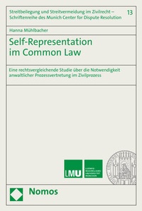 Abbildung von: Self-Representation im Common Law - Nomos