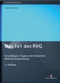 Cover: Das 1x1 des RVG - Deutscher Anwaltverlag