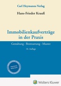 Cover: Immobilienkaufvertr&auml;ge in der Praxis - Carl Heymanns Verlag