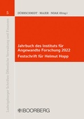 Abbildung von: Jahrbuch des Instituts für Angewandte Forschung 2022 - Festschrift für Helmut Hopp - Boorberg