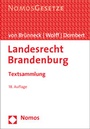 Bild: Landesrecht Brandenburg - Nomos