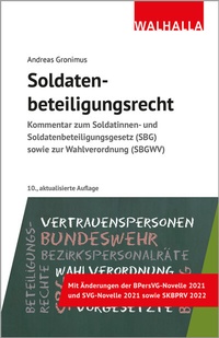 Abbildung von: Soldatenbeteiligungsrecht - Walhalla