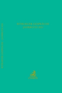 Abbildung von: Bitburger Gespräche Jahrbuch 2021 - C.H.BECK