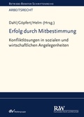 Abbildung von: Erfolg durch Mitbestimmung - Fachmedien Recht und Wirtschaft