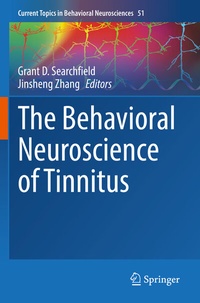 Abbildung von: The Behavioral Neuroscience of Tinnitus - Springer
