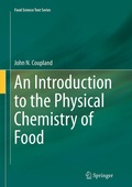Cover: An Introduction to the Physical Chemistry of Food - Springer