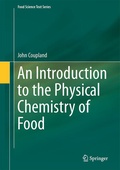 Cover: An Introduction to the Physical Chemistry of Food - Springer