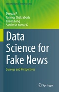 Cover: Data Science for Fake News - Springer