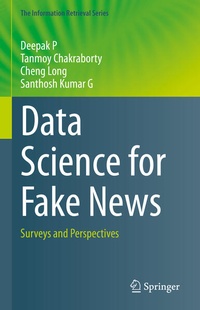 Enlarge image Cover: Data Science for Fake News - Springer