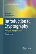 Cover: Introduction to Cryptography - Springer