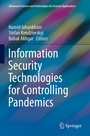 Cover: Information Security Technologies for Controlling Pandemics - Springer
