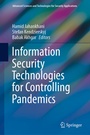 Cover: Information Security Technologies for Controlling Pandemics - Springer