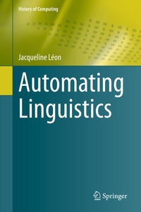 Enlarge image Cover: Automating Linguistics - Springer