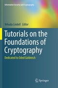 Cover: Tutorials on the Foundations of Cryptography - Springer