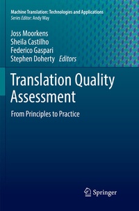 Abbildung von: Translation Quality Assessment - Springer