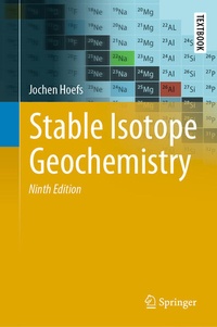 Enlarge image Cover: Stable Isotope Geochemistry - Springer