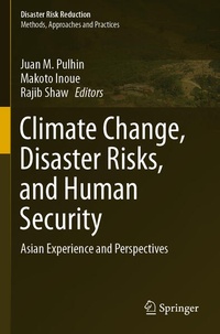 Enlarge image Cover: Climate Change, Disaster Risks, and Human Security - Springer