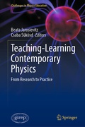 Cover: Teaching-Learning Contemporary Physics - Springer
