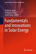 Cover: Fundamentals and Innovations in Solar Energy - Springer