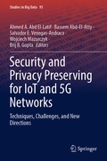 Cover: Security and Privacy Preserving for IoT and 5G Networks - Springer