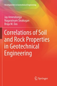 Abbildung von: Correlations of Soil and Rock Properties in Geotechnical Engineering - Springer