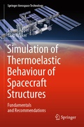 Cover: Simulation of Thermoelastic Behaviour of Spacecraft Structures - Springer