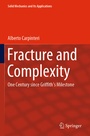 Cover: Fracture and Complexity - Springer