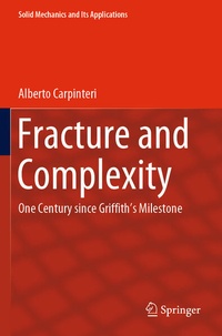 Enlarge image Cover: Fracture and Complexity - Springer