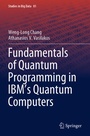 Cover: Fundamentals of Quantum Programming in IBM's Quantum Computers - Springer