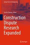 Cover: Construction Dispute Research Expanded - Springer