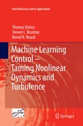 Cover: Machine Learning Control - Taming Nonlinear Dynamics and Turbulence - Springer