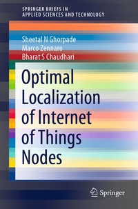 Enlarge image Cover: Optimal Localization of Internet of Things Nodes - Springer