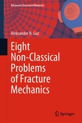 Cover: Eight Non-Classical Problems of Fracture Mechanics - Springer