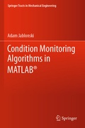 Cover: Condition Monitoring Algorithms in MATLAB&reg; - Springer