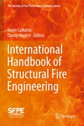 Cover: International Handbook of Structural Fire Engineering - Springer