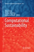 Cover: Computational Sustainability - Springer