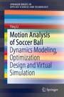 Cover: Motion Analysis of Soccer Ball - Springer