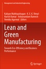 Cover: Lean and Green Manufacturing - Springer